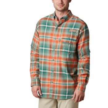 Columbia Overhemd Heren, PHG Sharptail Flannel Oranje Gekleurd, 32MFTRJOU